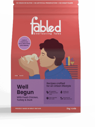 Fabled Well Begun Complete Starter Food For All Breed Puppies (Upto 3 Months)