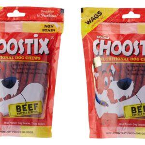 Choostix Beef Stick Dog Treat For All Life Stages 450gm