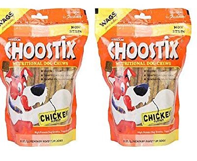 Choostix Chicken Stick Dog Treat For All Life Stages 450gm