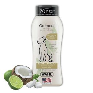 Wahl Oatmeal Dog Shampoo, Coconut Lime Verbena