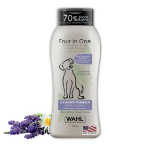 Wahl 4-in-1 Dog Shampoo, Lavender Chamomile