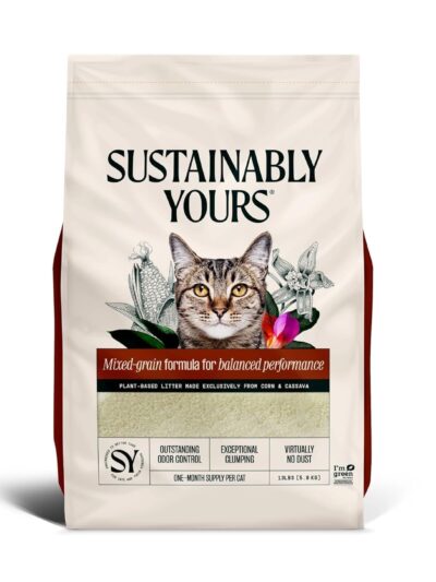 Sustainably Yours Natural Cat Litter, Mixed Grain Multi-Cat