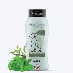 Wahl Odor Control Dog Shampoo, Eucalyptus Spearmint