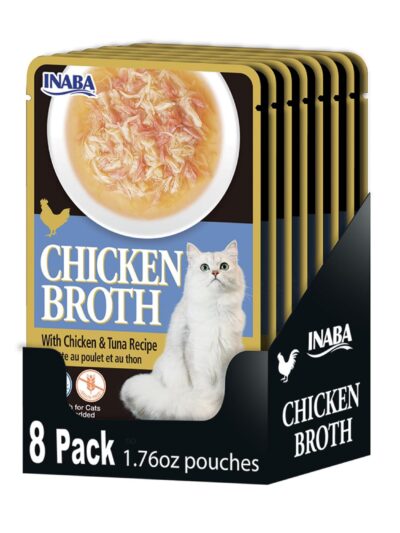 Inaba Chicken & Tuna Recipe Broth Cat Food