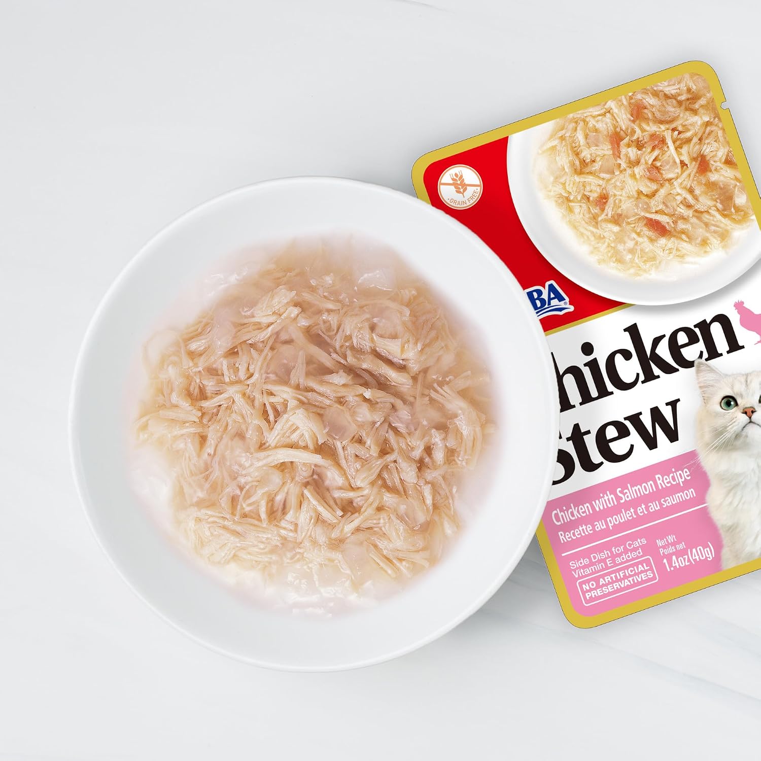 Inaba Chicken Stew : Chicken Recipe, Cat Food, Pack of 6 2 Inaba Chicken Stew : Chicken Recipe, Cat Food, Pack of 6 - Image 2