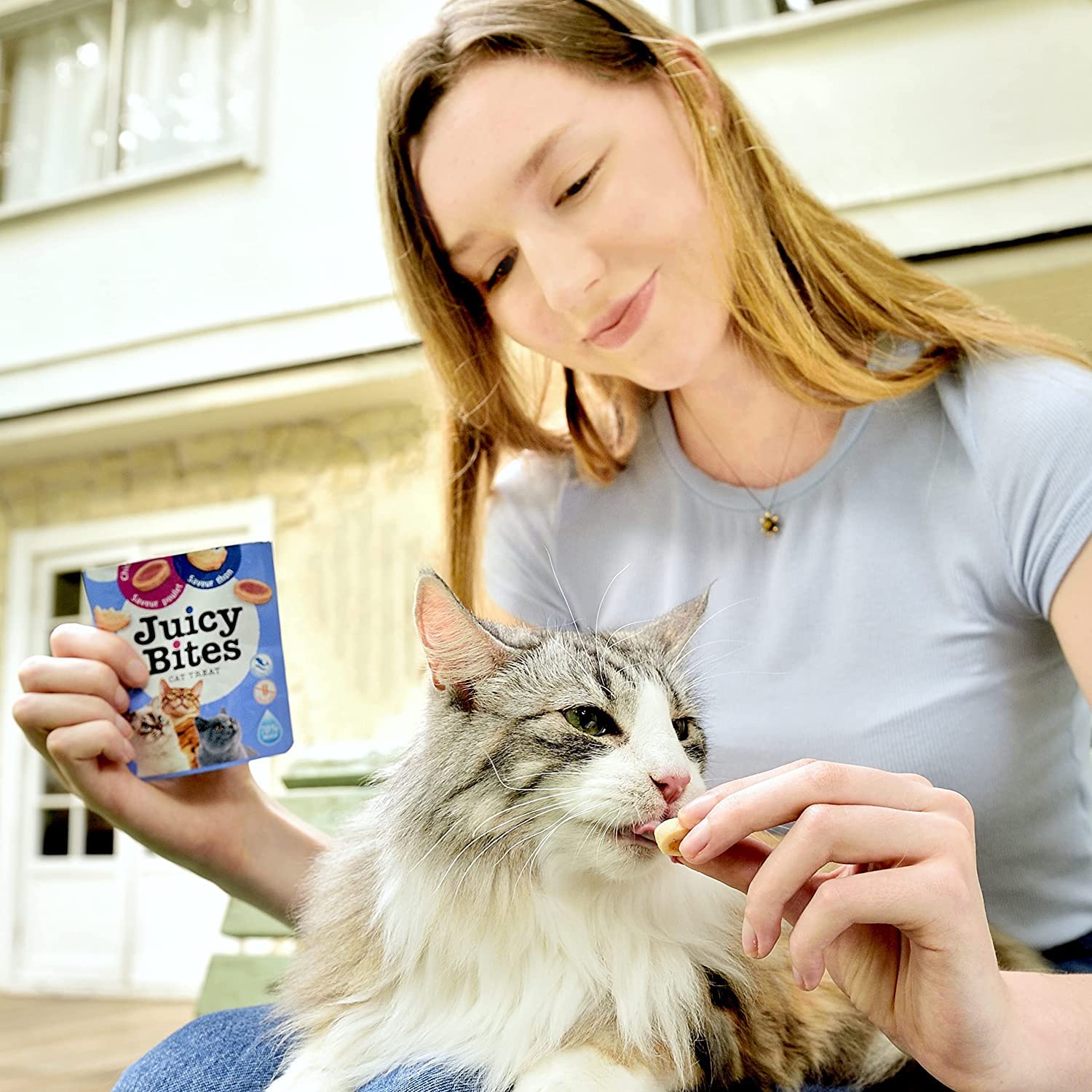 Inaba Juicy Bites Cat Treats : Scallop & Crab Flavor, Pack of 6 4 Inaba Juicy Bites Cat Treats : Scallop & Crab Flavor, Pack of 6 - Image 4