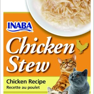 Inaba Chicken Stew : Chicken Recipe, Cat Food, Pack of 6