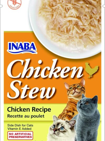 Inaba Chicken Stew : Chicken Recipe, Cat Food, Pack of 6