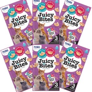 Inaba Juicy Bites Cat Treats : Shrimp & Seafood Mix Flavor, Pack of 6